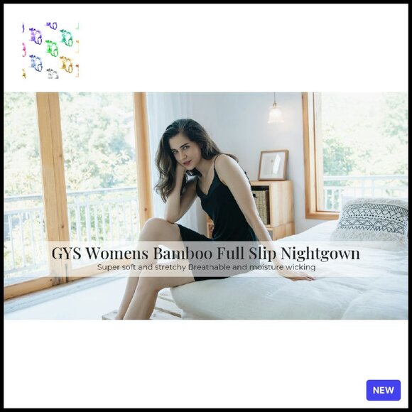 Bamboo Viscose Slip Dress Elegant Minimal Chic Adjustable Straps Mid-Thigh - Picture 8 of 8